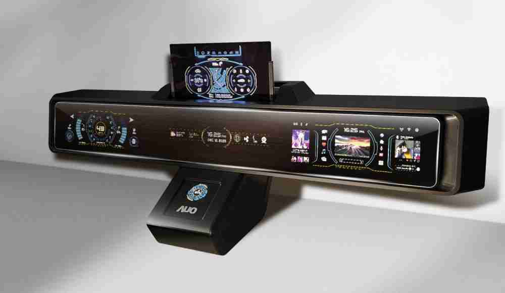 口袋牛店Micro LED沉浸式车舱显示方案结合 可卷式、、可伸缩的Micro LED应用并可呈现不同的质感纹路，，，，展现人性化设计