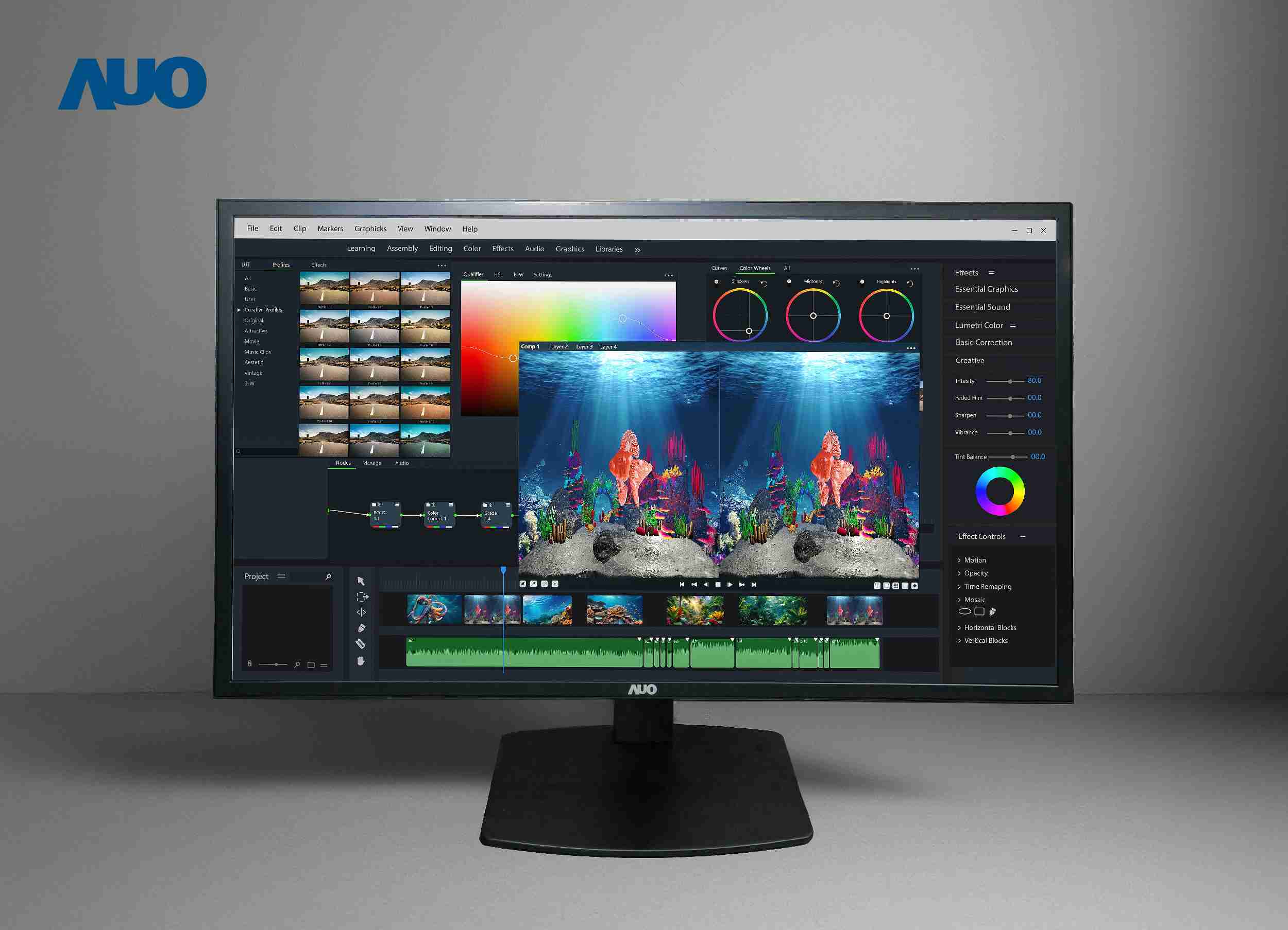 口袋牛店开发32吋2D/3D专业桌上型显示器，，，拥有8K4K超高分辨率，，，，并以低串扰算法优化3D显示效果，，搭载自动眼球追踪功能，，能实时调整3D图像，，，进行实时2D与3D无缝共存窗口，，，提供图像设计工作者突破二维接口的崭新工作氛围与效率